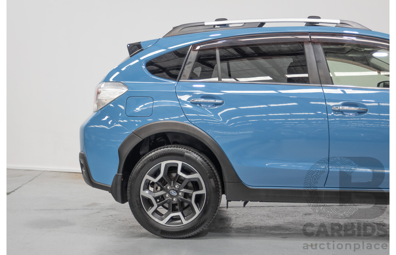 02/2016 Subaru XV 2.0i-S (AWD) MY17 4D Wagon Hyper Blue 2.0L