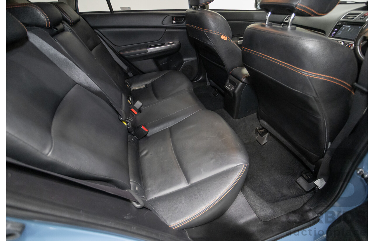 02/2016 Subaru XV 2.0i-S (AWD) MY17 4D Wagon Hyper Blue 2.0L