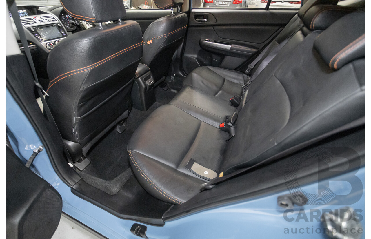 02/2016 Subaru XV 2.0i-S (AWD) MY17 4D Wagon Hyper Blue 2.0L