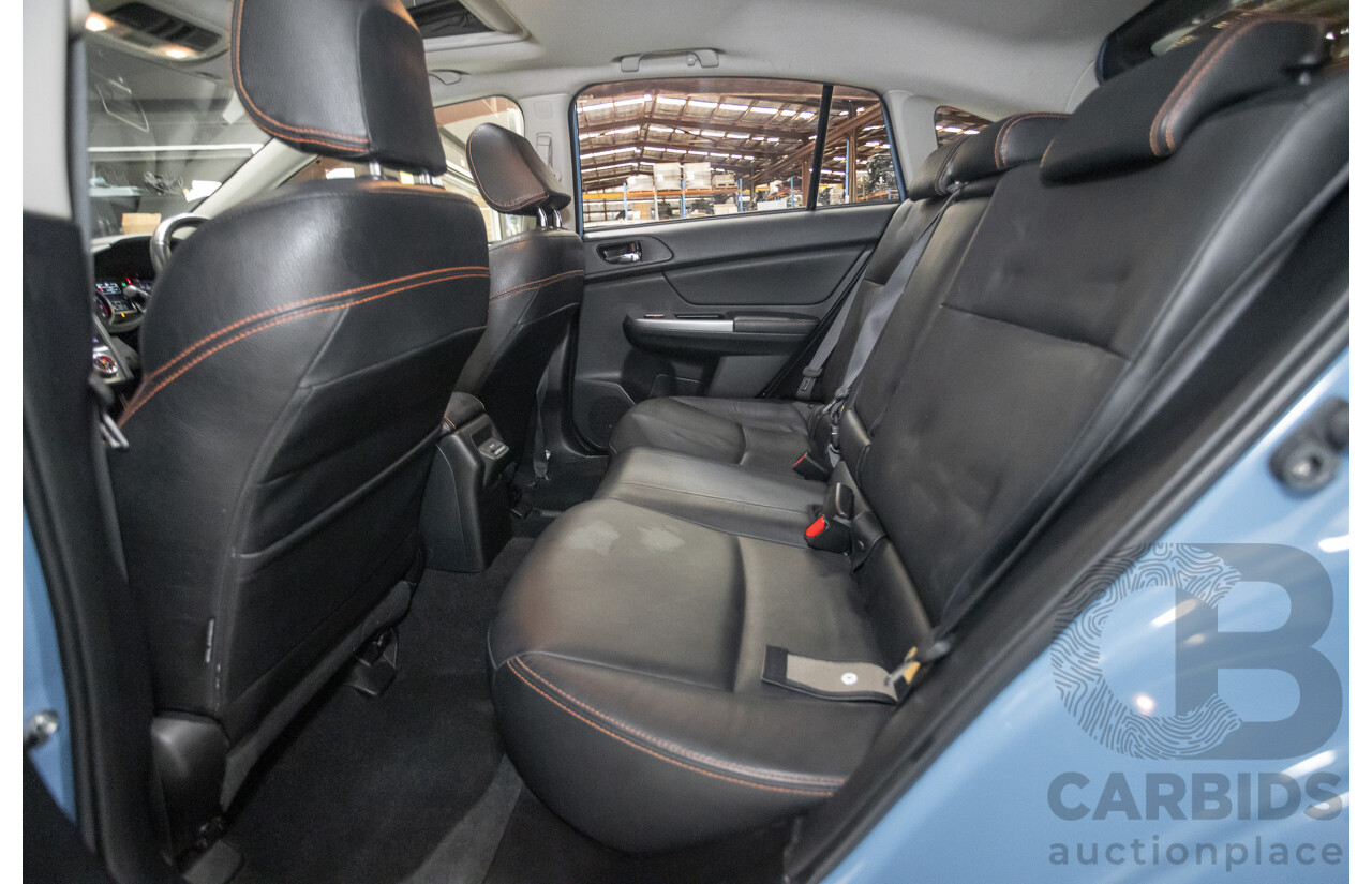 02/2016 Subaru XV 2.0i-S (AWD) MY17 4D Wagon Hyper Blue 2.0L