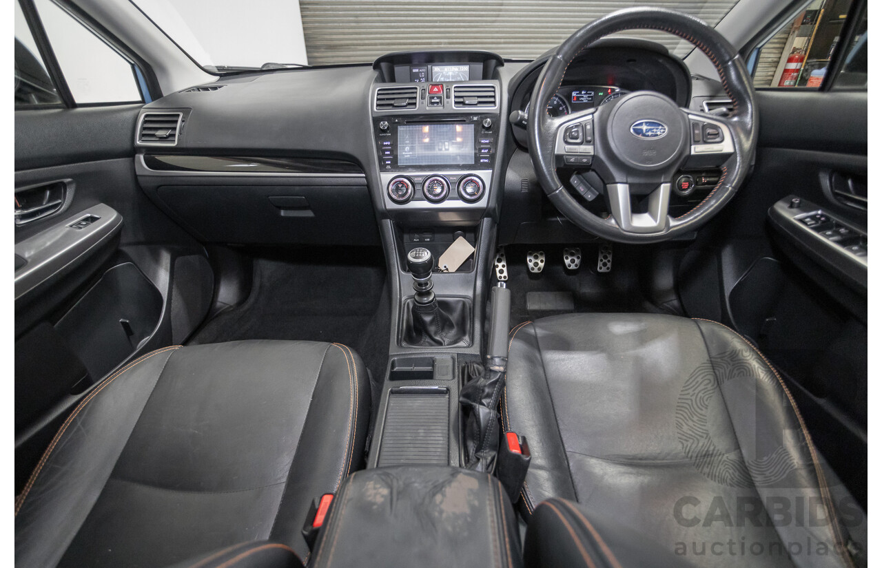 02/2016 Subaru XV 2.0i-S (AWD) MY17 4D Wagon Hyper Blue 2.0L