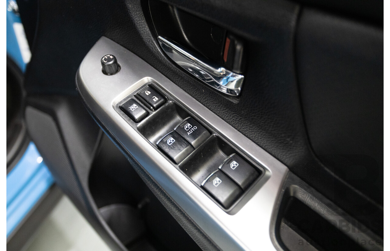 02/2016 Subaru XV 2.0i-S (AWD) MY17 4D Wagon Hyper Blue 2.0L