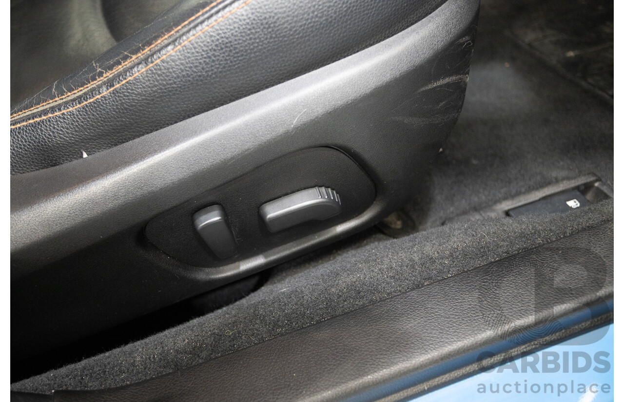 02/2016 Subaru XV 2.0i-S (AWD) MY17 4D Wagon Hyper Blue 2.0L