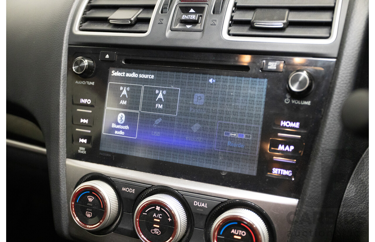 02/2016 Subaru XV 2.0i-S (AWD) MY17 4D Wagon Hyper Blue 2.0L