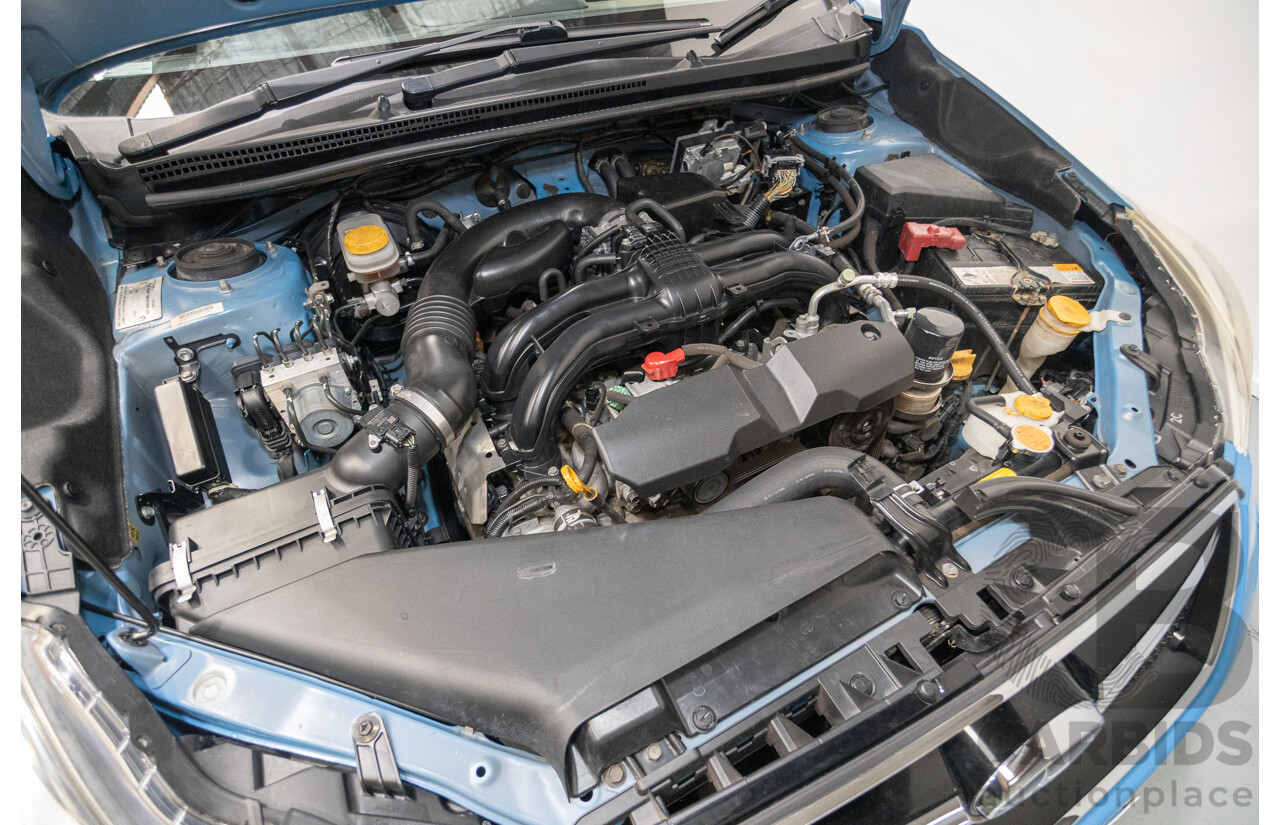 02/2016 Subaru XV 2.0i-S (AWD) MY17 4D Wagon Hyper Blue 2.0L