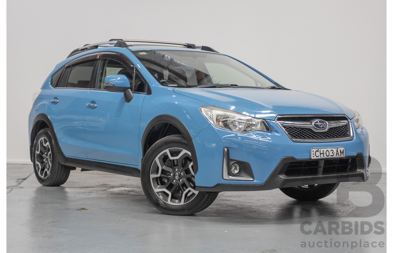 02/2016 Subaru XV 2.0i-S (AWD) MY17 4D Wagon Hyper Blue 2.0L