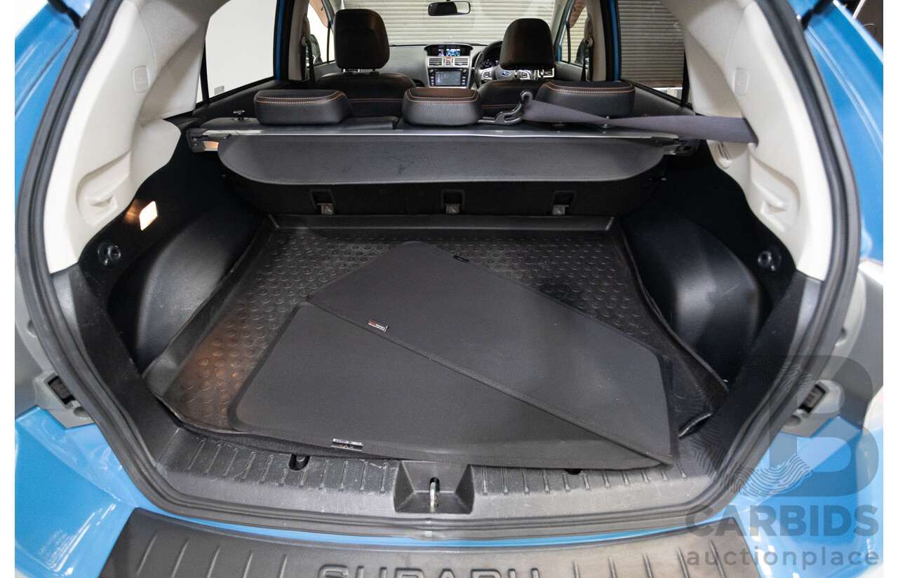 02/2016 Subaru XV 2.0i-S (AWD) MY17 4D Wagon Hyper Blue 2.0L