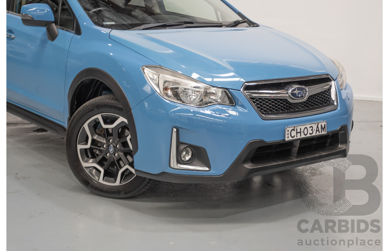 02/2016 Subaru XV 2.0i-S (AWD) MY17 4D Wagon Hyper Blue 2.0L