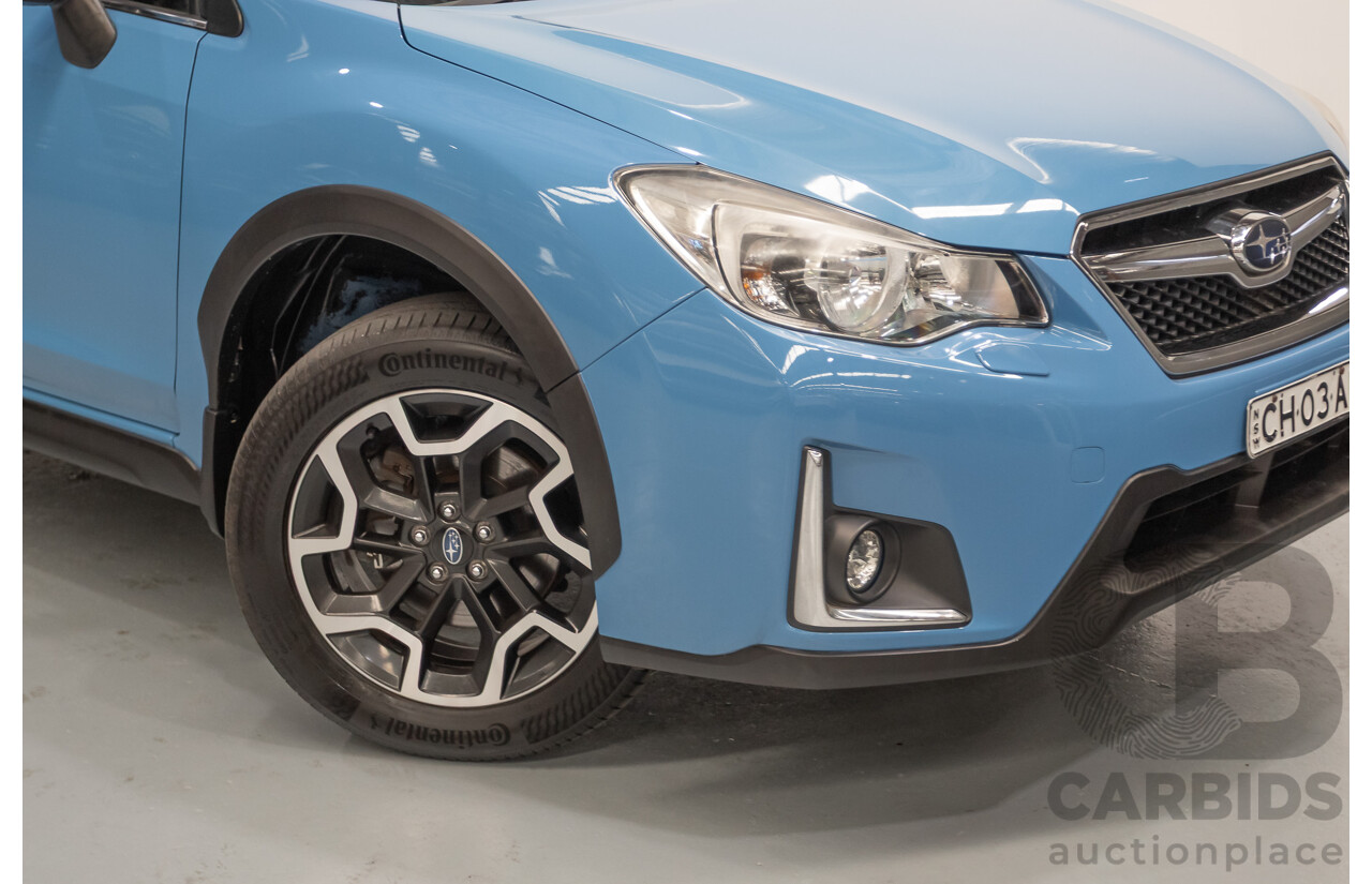 02/2016 Subaru XV 2.0i-S (AWD) MY17 4D Wagon Hyper Blue 2.0L