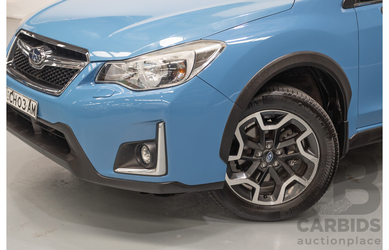 02/2016 Subaru XV 2.0i-S (AWD) MY17 4D Wagon Hyper Blue 2.0L
