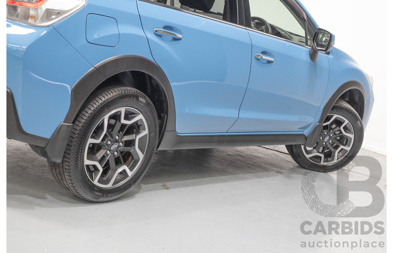 02/2016 Subaru XV 2.0i-S (AWD) MY17 4D Wagon Hyper Blue 2.0L