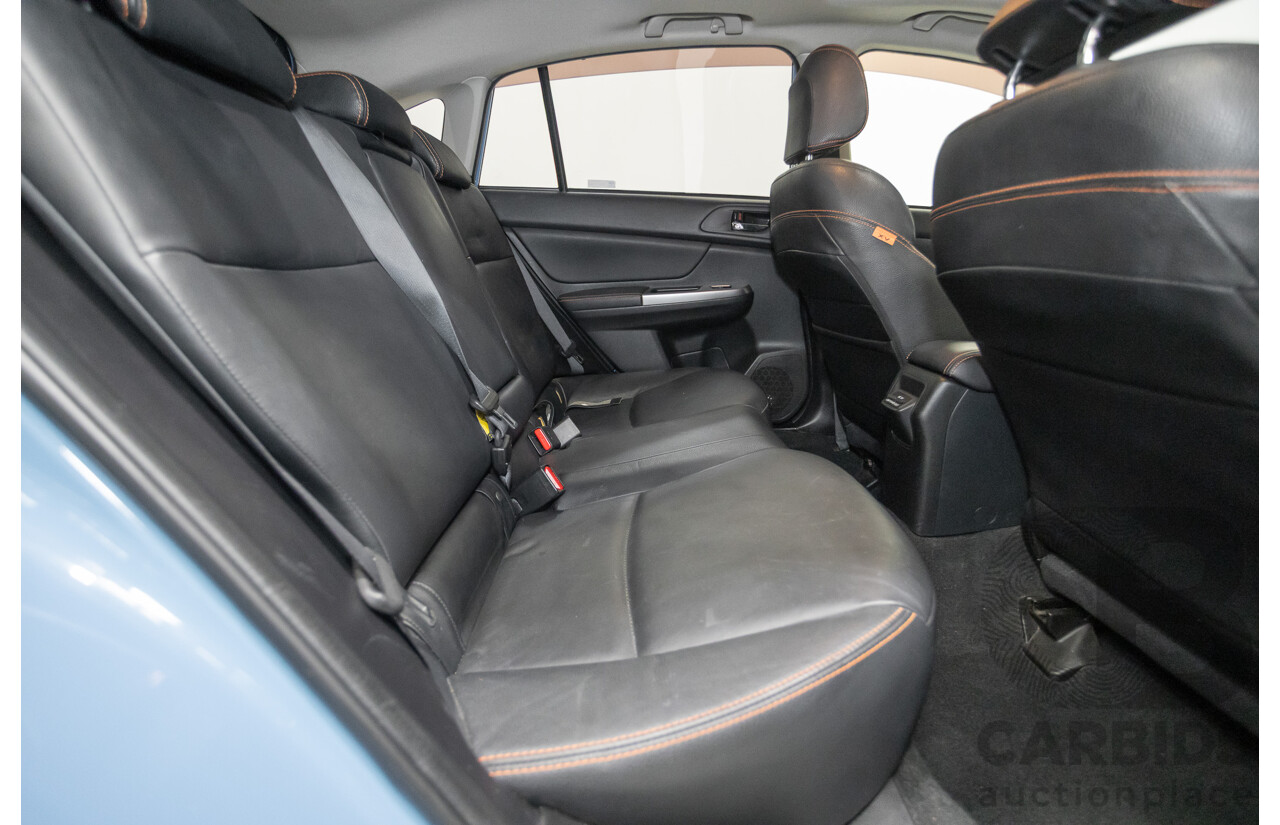 02/2016 Subaru XV 2.0i-S (AWD) MY17 4D Wagon Hyper Blue 2.0L