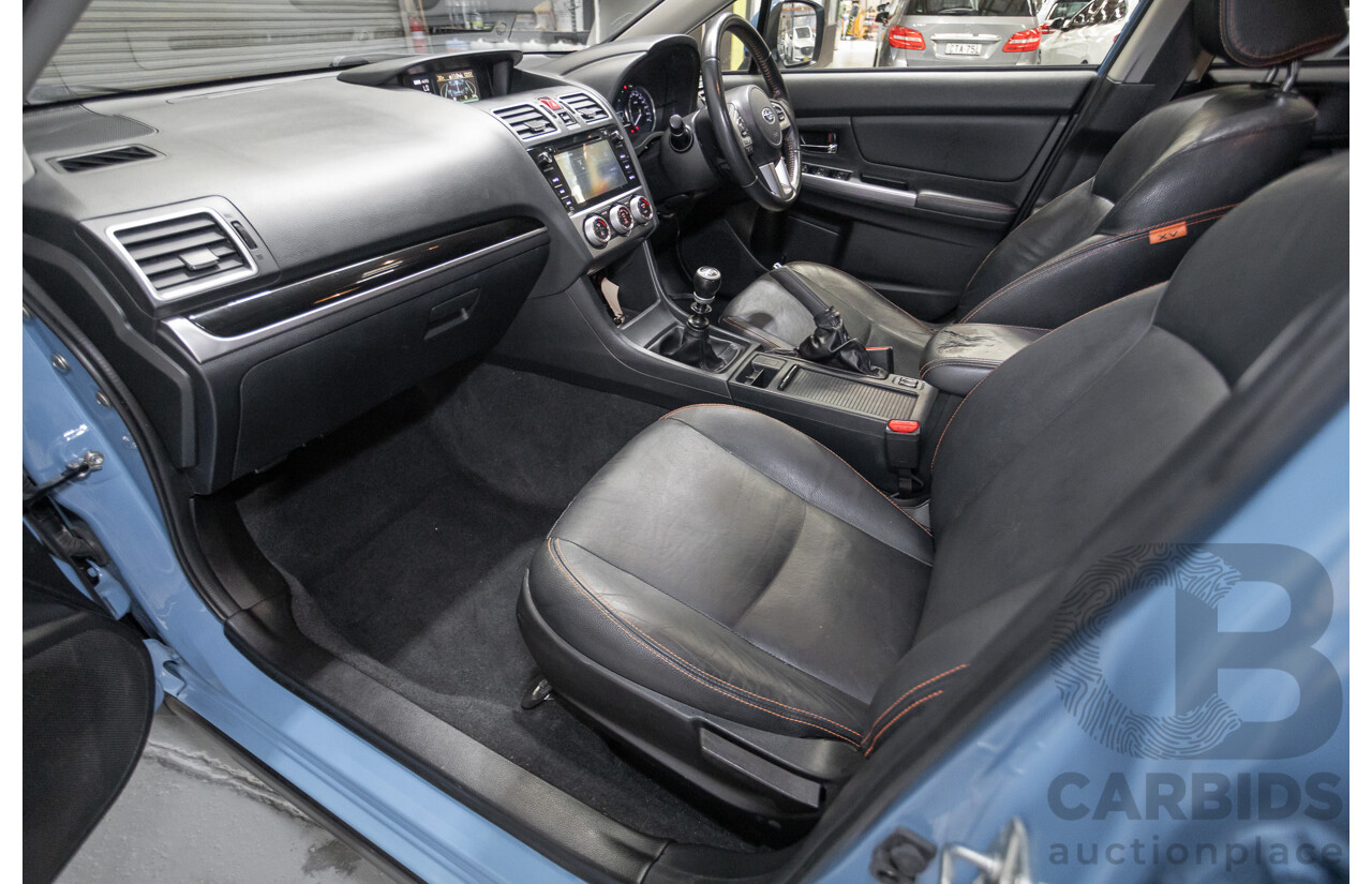 02/2016 Subaru XV 2.0i-S (AWD) MY17 4D Wagon Hyper Blue 2.0L