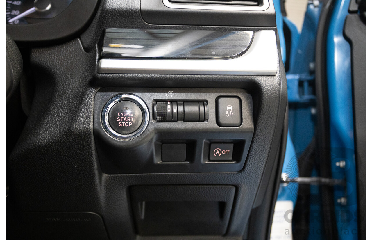 02/2016 Subaru XV 2.0i-S (AWD) MY17 4D Wagon Hyper Blue 2.0L