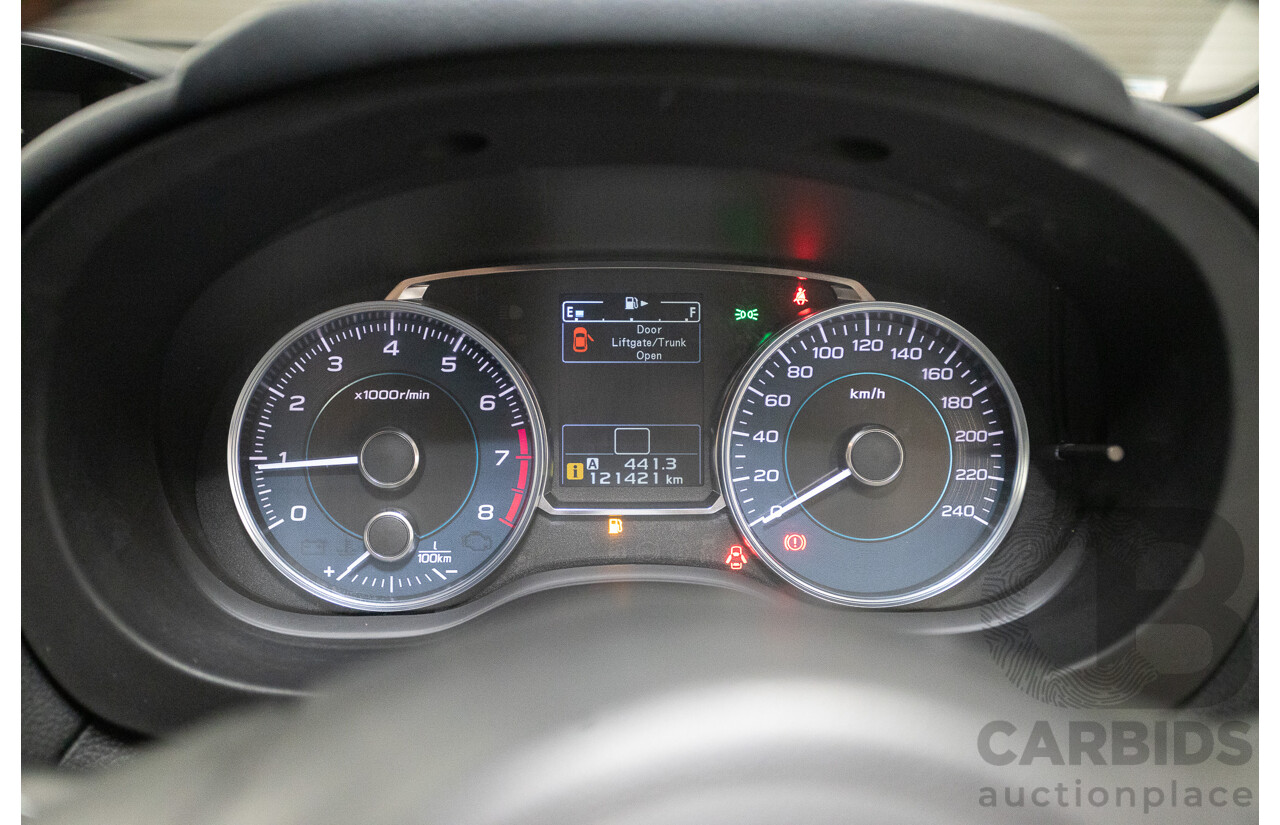 02/2016 Subaru XV 2.0i-S (AWD) MY17 4D Wagon Hyper Blue 2.0L