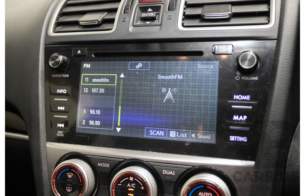 02/2016 Subaru XV 2.0i-S (AWD) MY17 4D Wagon Hyper Blue 2.0L