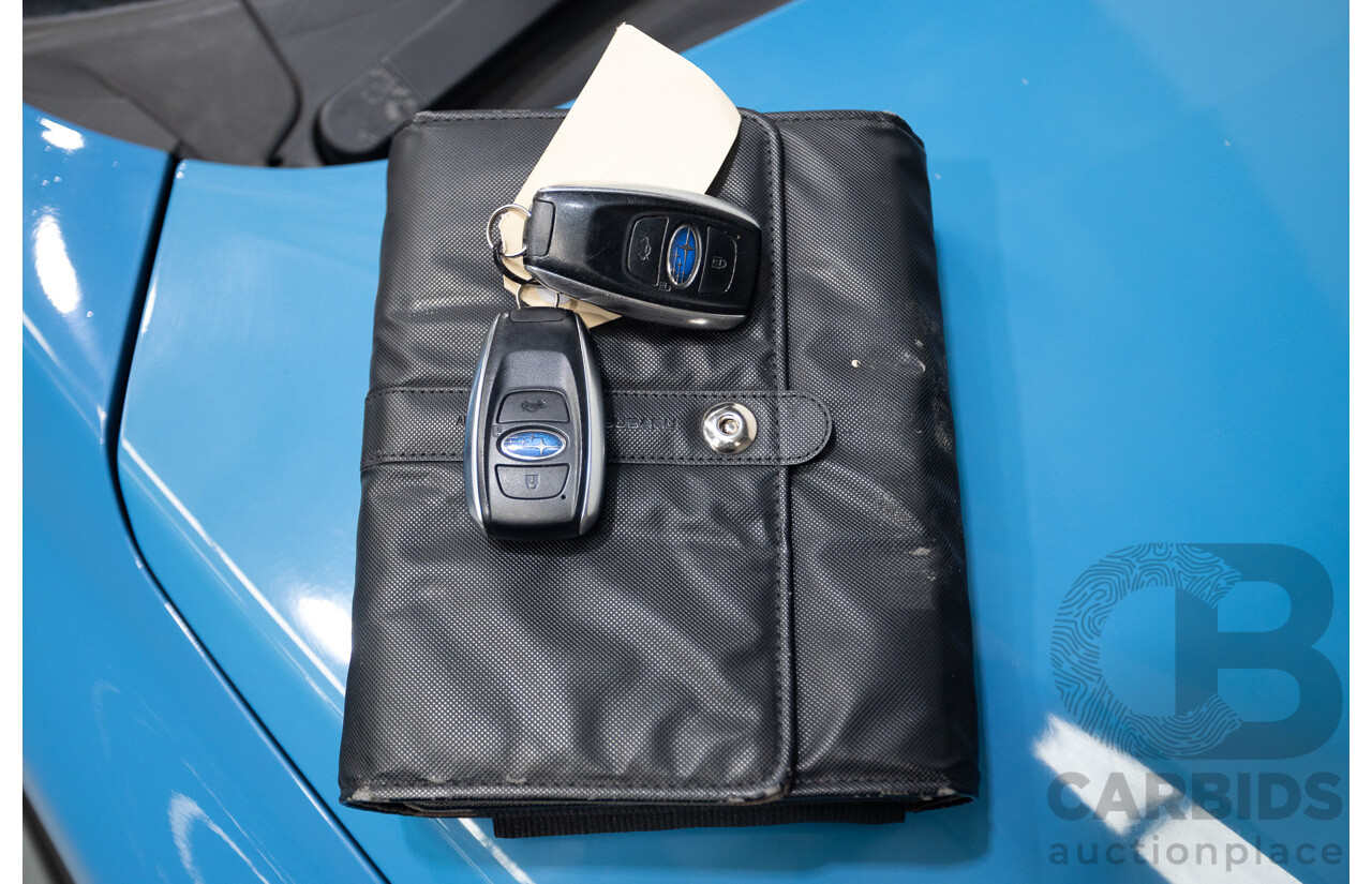 02/2016 Subaru XV 2.0i-S (AWD) MY17 4D Wagon Hyper Blue 2.0L