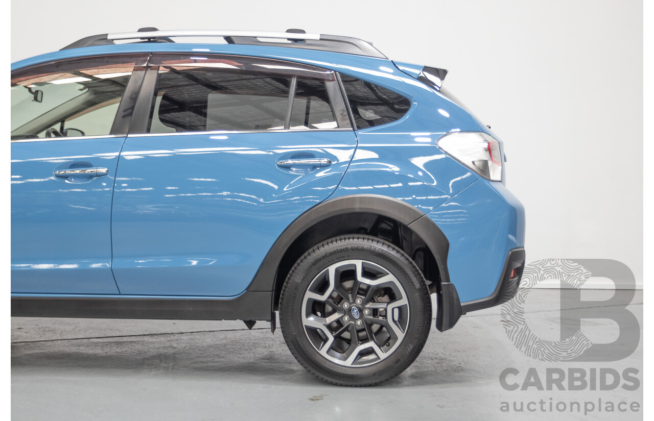 02/2016 Subaru XV 2.0i-S (AWD) MY17 4D Wagon Hyper Blue 2.0L