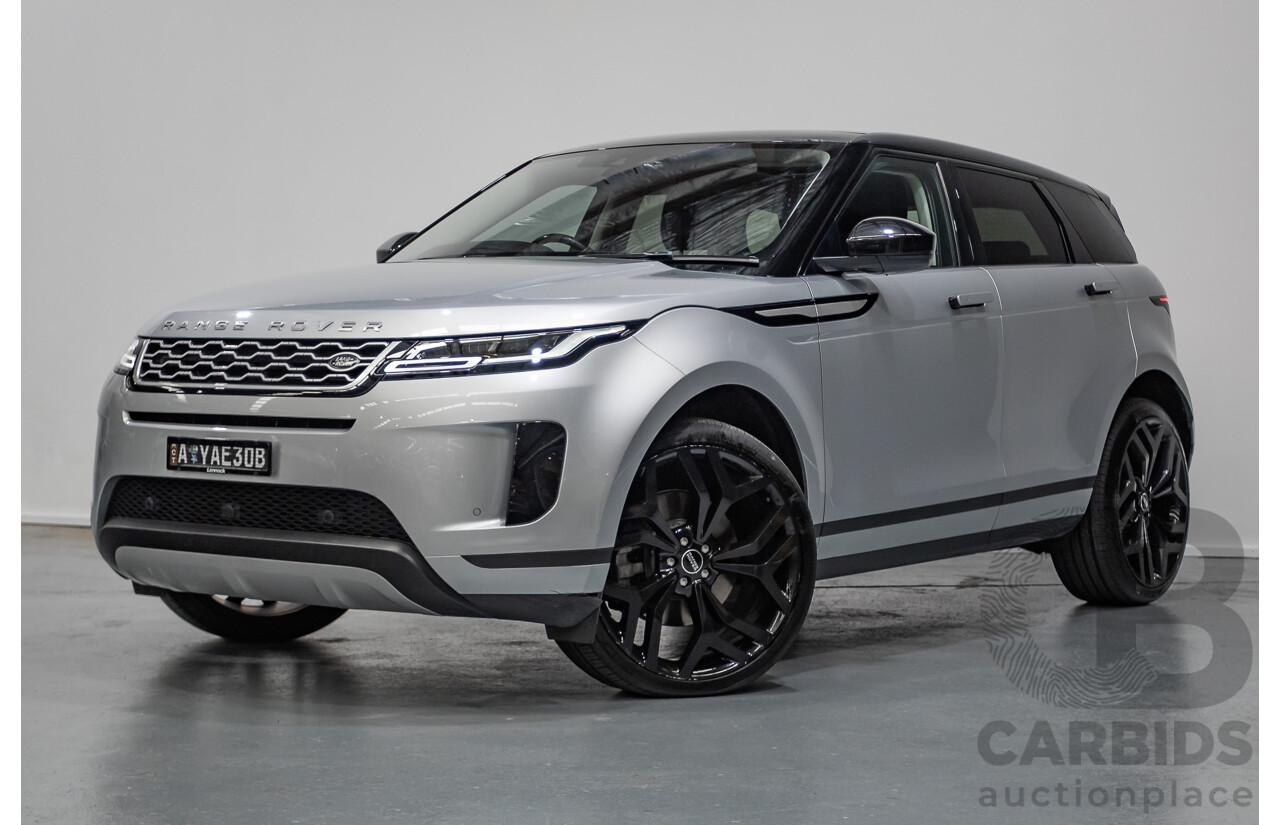 8/2019 Land Rover Range Rover Evoque D150 S (AWD) L551 MY20.25 4D Wagon Rhodium Silver Turbo Diesel 2.0L