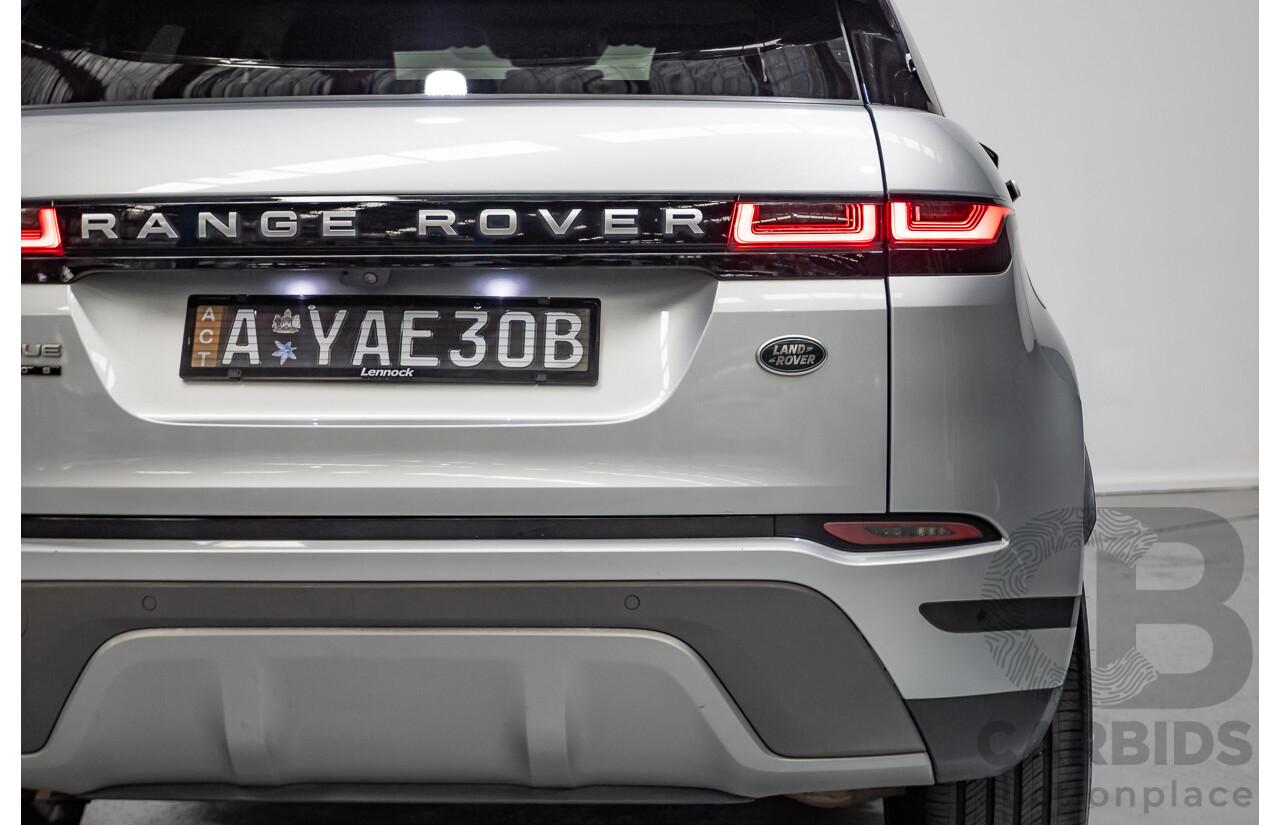 8/2019 Land Rover Range Rover Evoque D150 S (AWD) L551 MY20.25 4D Wagon Rhodium Silver Turbo Diesel 2.0L