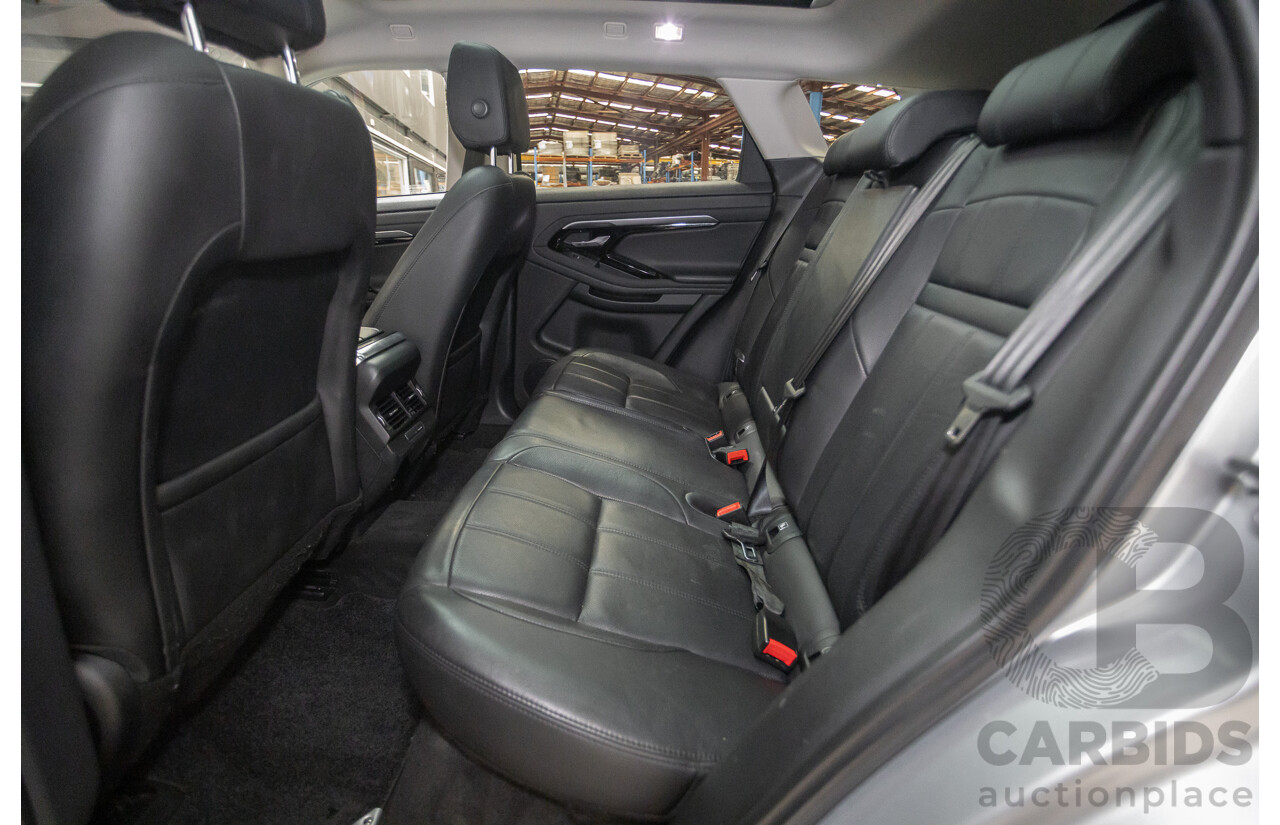 8/2019 Land Rover Range Rover Evoque D150 S (AWD) L551 MY20.25 4D Wagon Rhodium Silver Turbo Diesel 2.0L