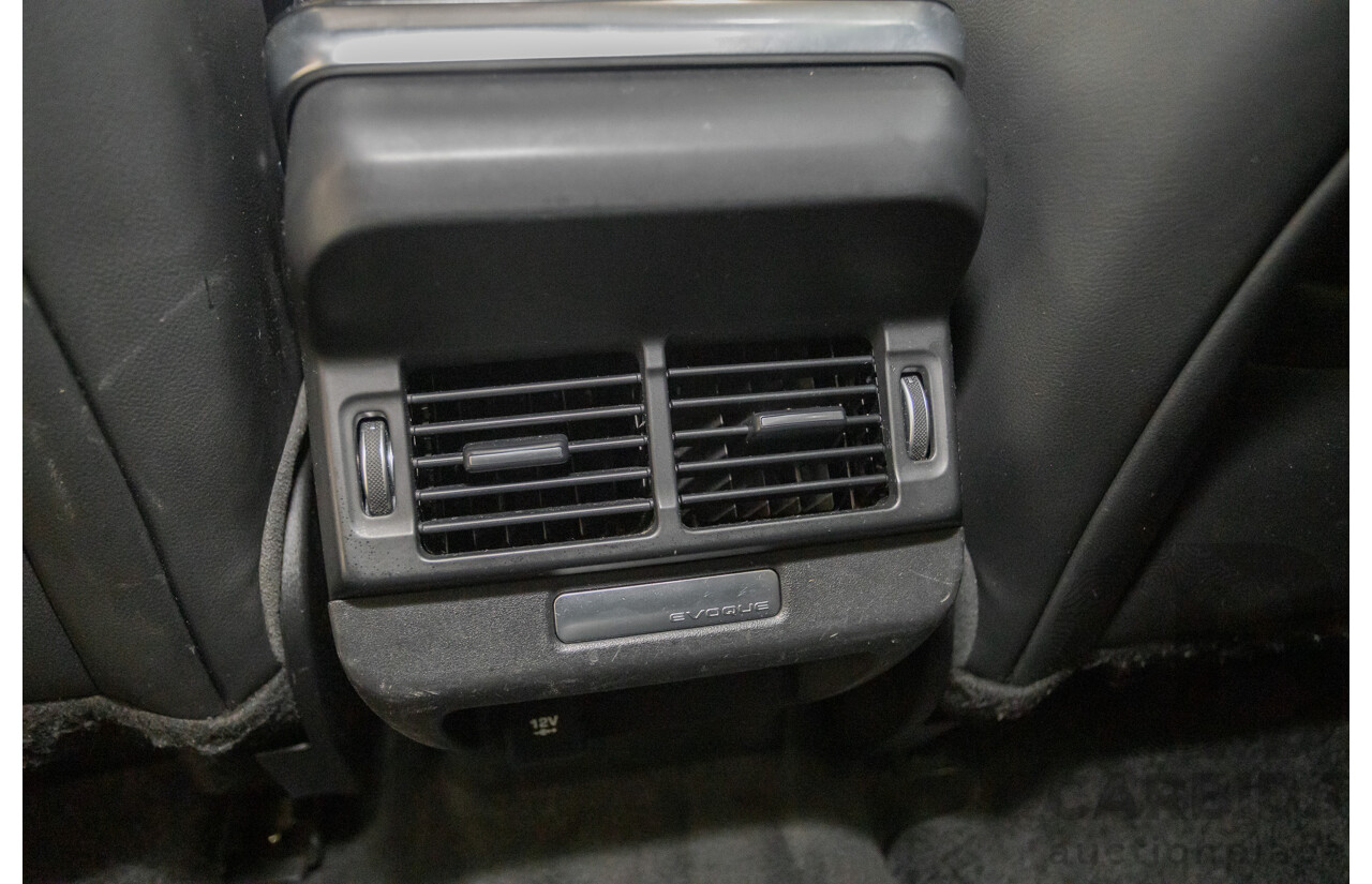 8/2019 Land Rover Range Rover Evoque D150 S (AWD) L551 MY20.25 4D Wagon Rhodium Silver Turbo Diesel 2.0L