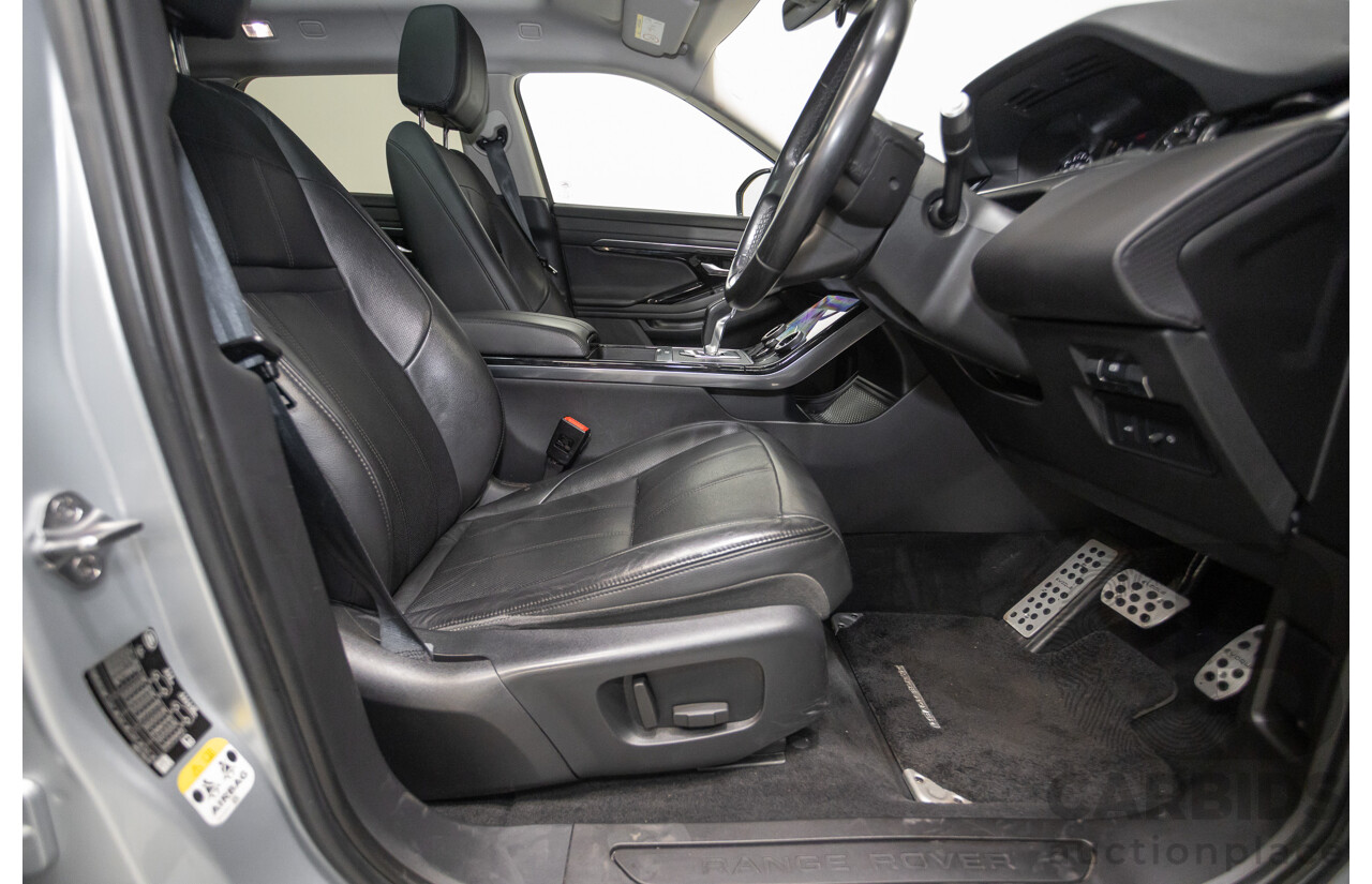 8/2019 Land Rover Range Rover Evoque D150 S (AWD) L551 MY20.25 4D Wagon Rhodium Silver Turbo Diesel 2.0L