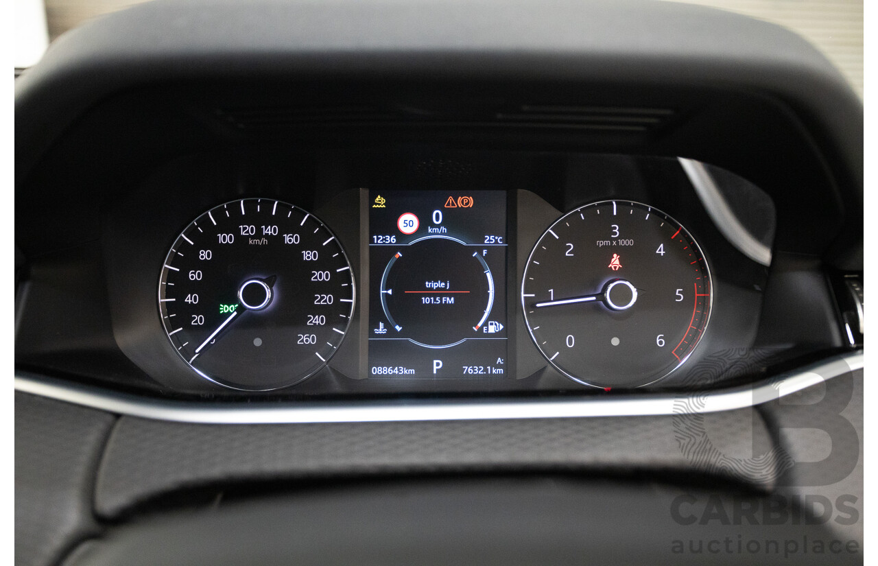 8/2019 Land Rover Range Rover Evoque D150 S (AWD) L551 MY20.25 4D Wagon Rhodium Silver Turbo Diesel 2.0L