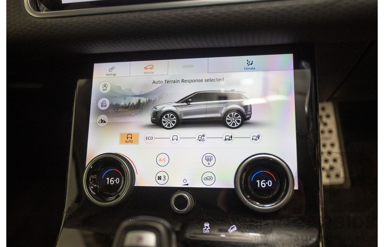 8/2019 Land Rover Range Rover Evoque D150 S (AWD) L551 MY20.25 4D Wagon Rhodium Silver Turbo Diesel 2.0L