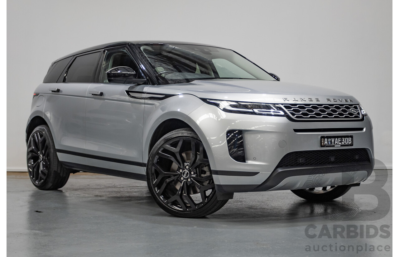 8/2019 Land Rover Range Rover Evoque D150 S (AWD) L551 MY20.25 4D Wagon Rhodium Silver Turbo Diesel 2.0L