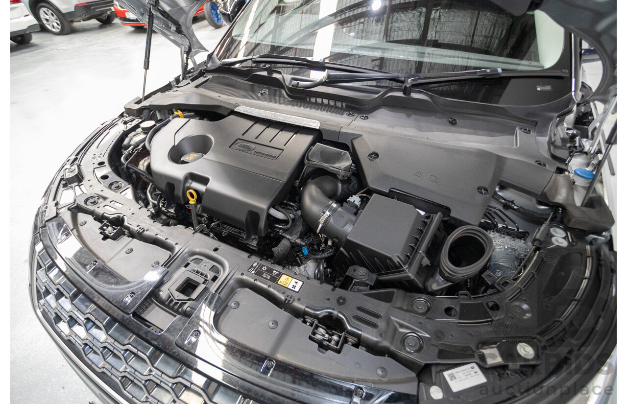 8/2019 Land Rover Range Rover Evoque D150 S (AWD) L551 MY20.25 4D Wagon Rhodium Silver Turbo Diesel 2.0L