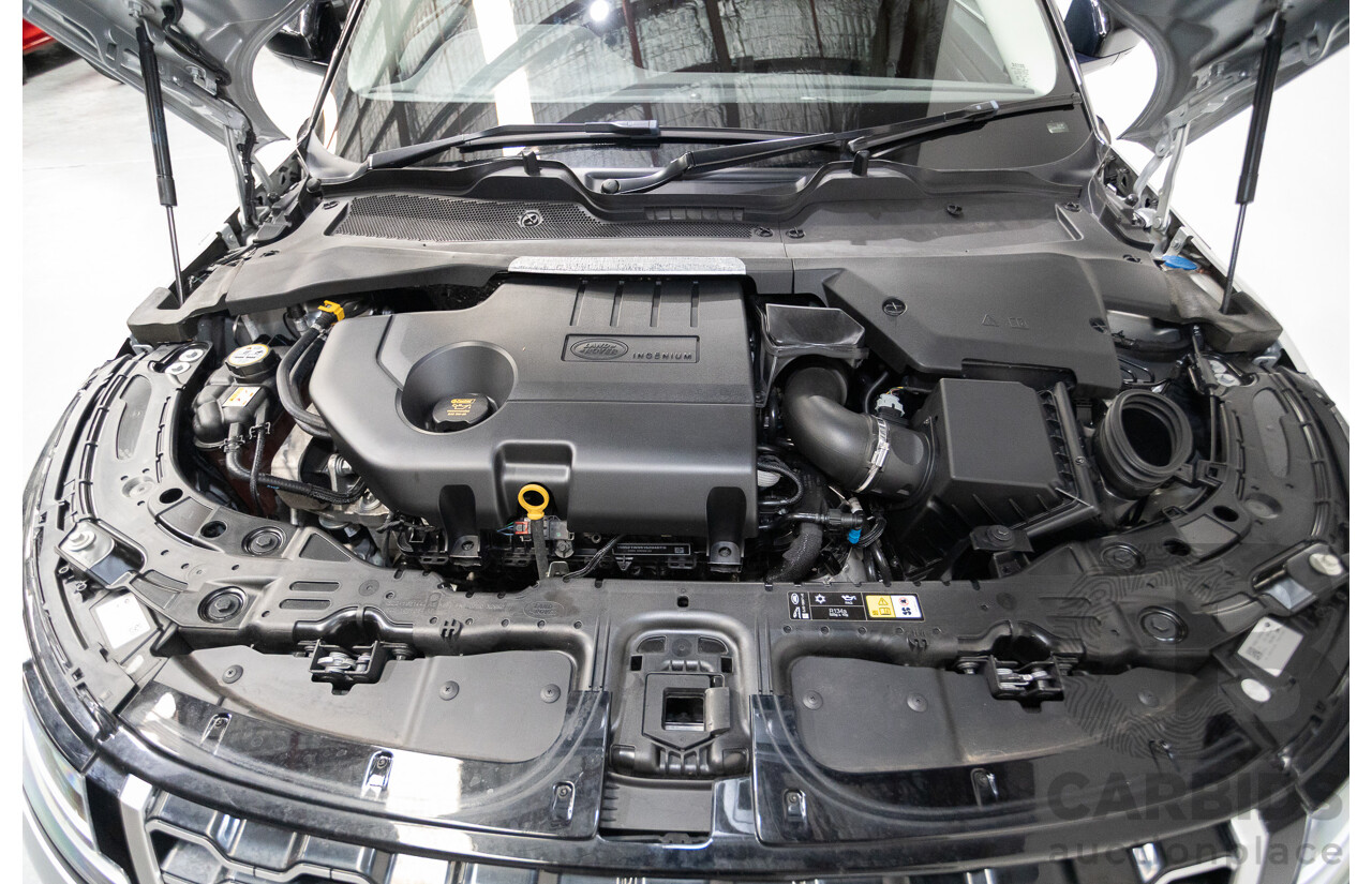 8/2019 Land Rover Range Rover Evoque D150 S (AWD) L551 MY20.25 4D Wagon Rhodium Silver Turbo Diesel 2.0L