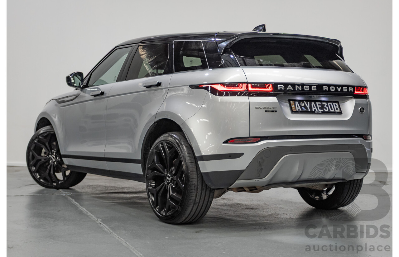 8/2019 Land Rover Range Rover Evoque D150 S (AWD) L551 MY20.25 4D Wagon Rhodium Silver Turbo Diesel 2.0L