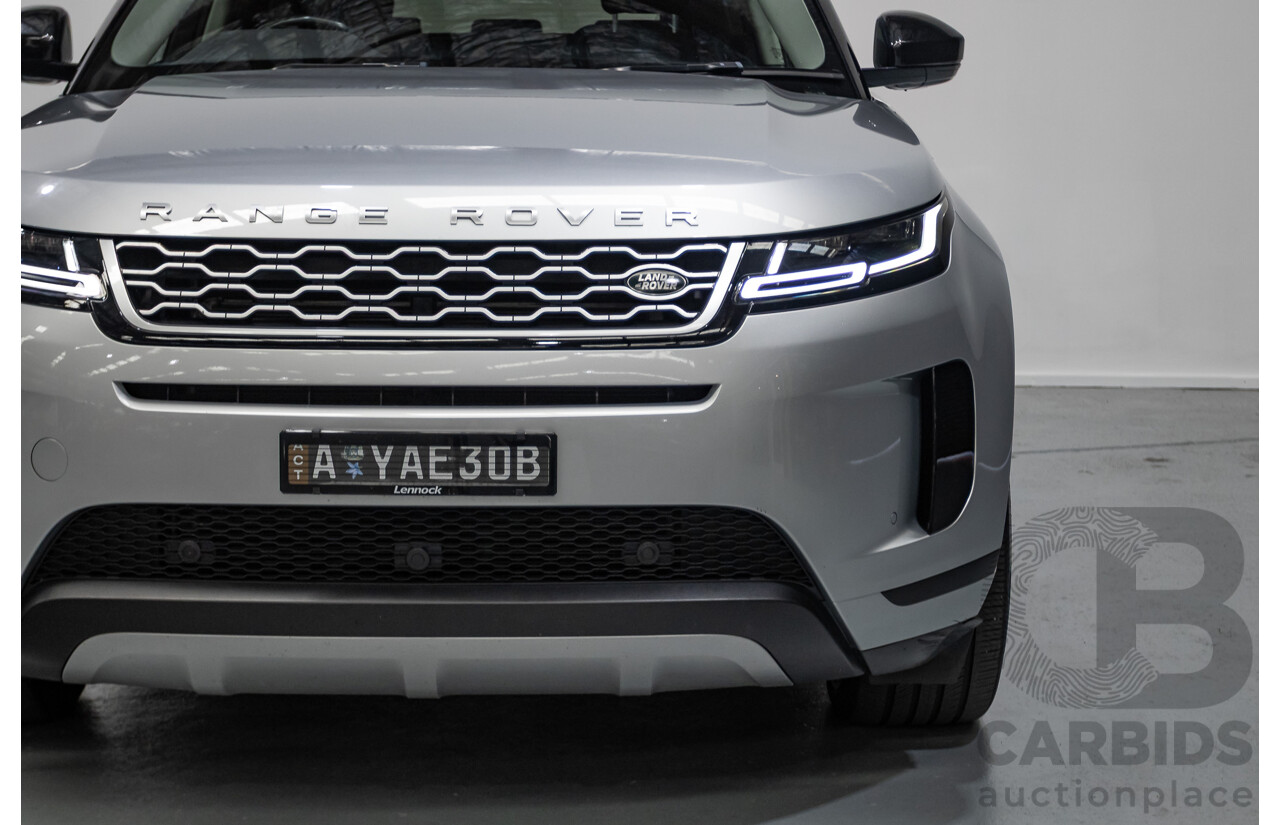 8/2019 Land Rover Range Rover Evoque D150 S (AWD) L551 MY20.25 4D Wagon Rhodium Silver Turbo Diesel 2.0L