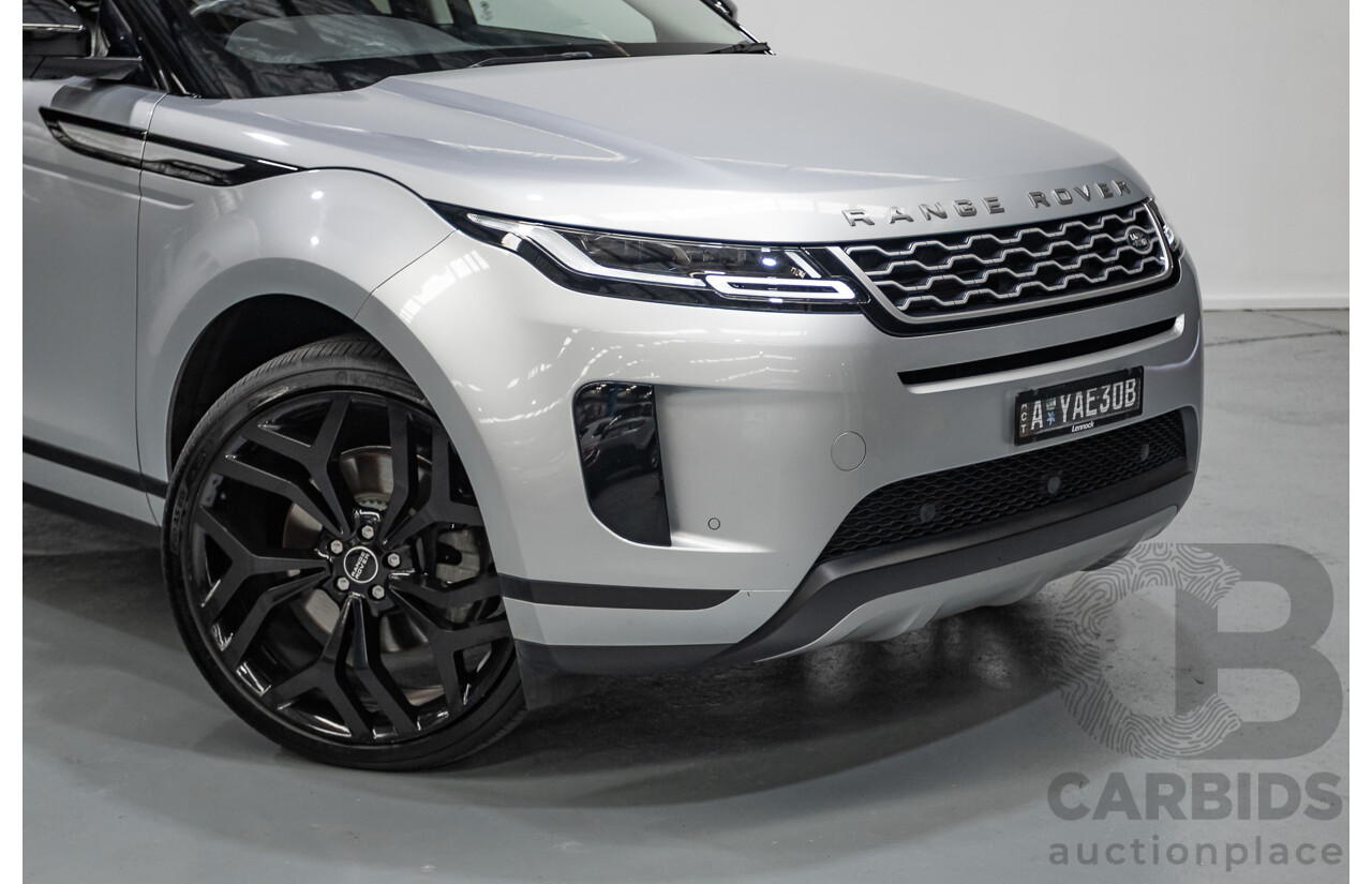 8/2019 Land Rover Range Rover Evoque D150 S (AWD) L551 MY20.25 4D Wagon Rhodium Silver Turbo Diesel 2.0L