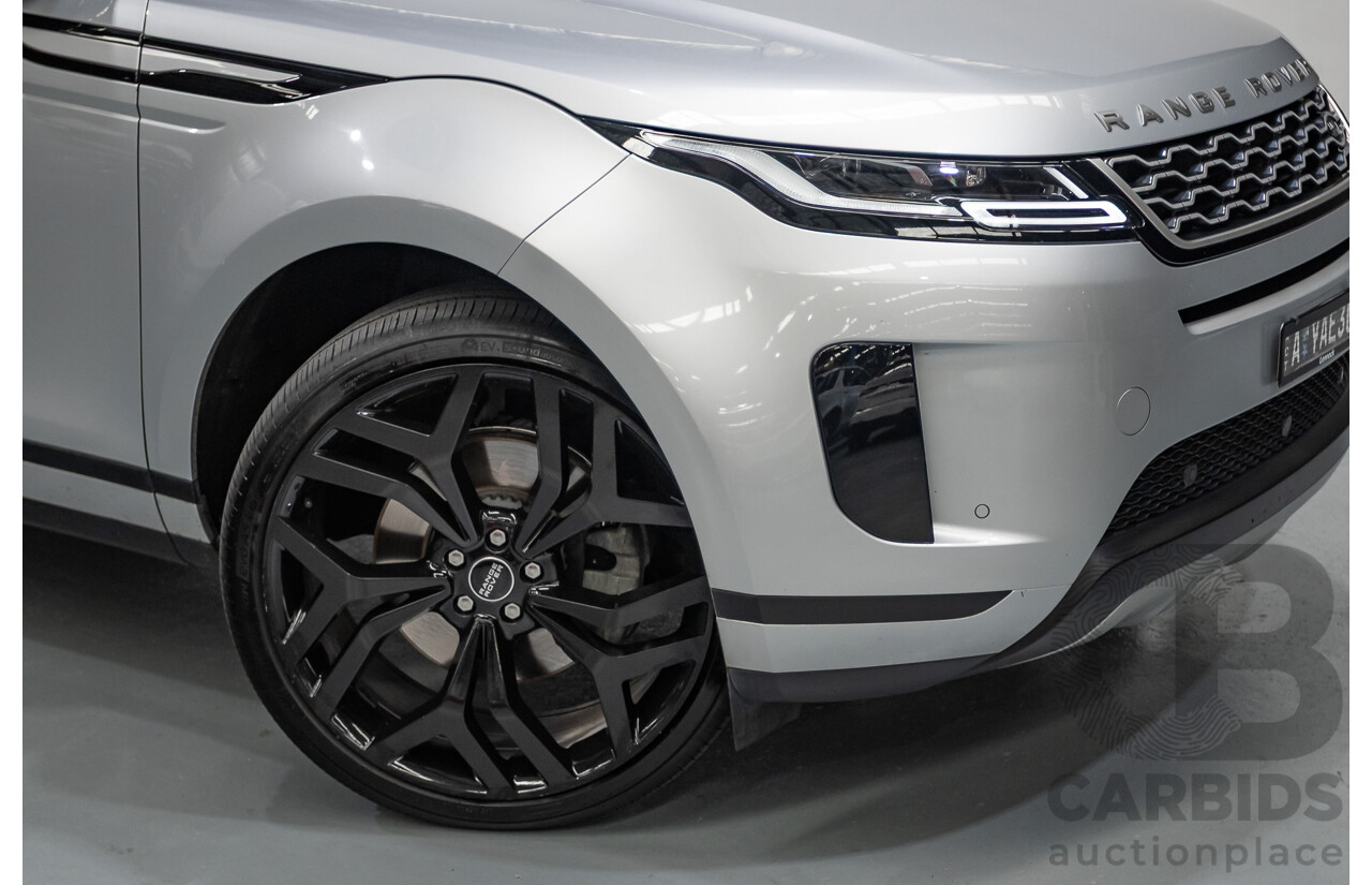 8/2019 Land Rover Range Rover Evoque D150 S (AWD) L551 MY20.25 4D Wagon Rhodium Silver Turbo Diesel 2.0L