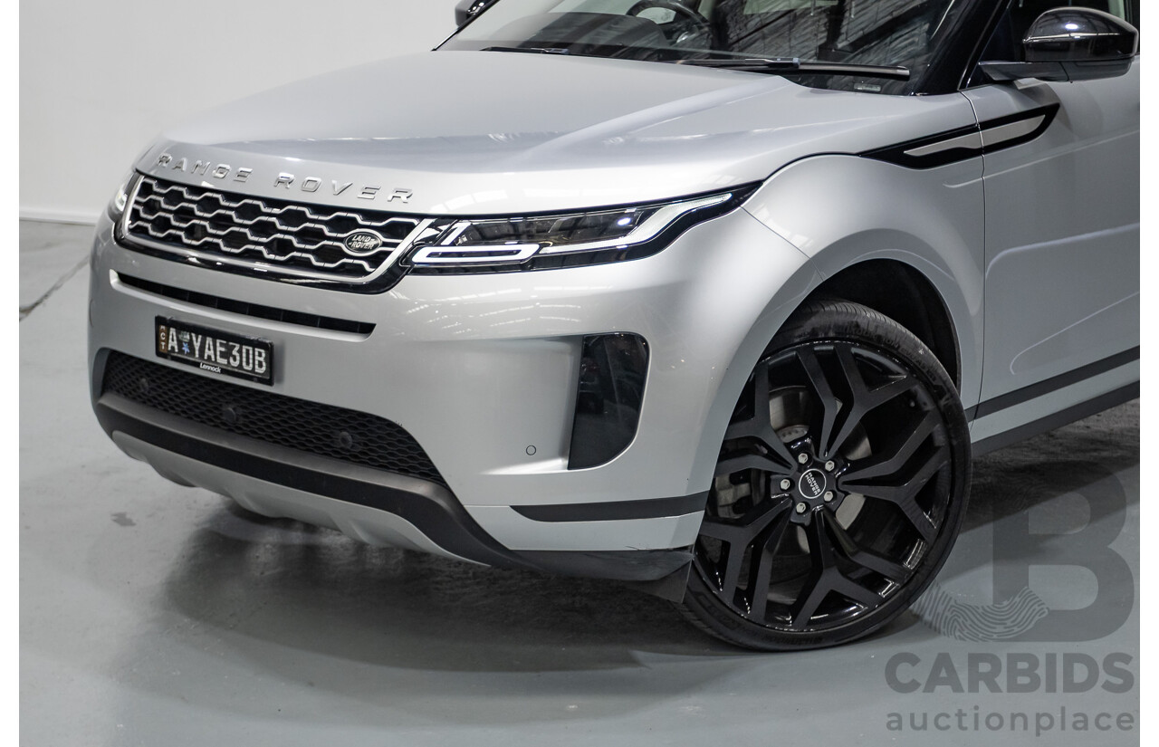 8/2019 Land Rover Range Rover Evoque D150 S (AWD) L551 MY20.25 4D Wagon Rhodium Silver Turbo Diesel 2.0L