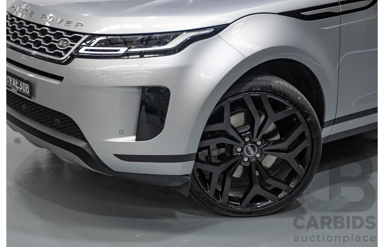 8/2019 Land Rover Range Rover Evoque D150 S (AWD) L551 MY20.25 4D Wagon Rhodium Silver Turbo Diesel 2.0L