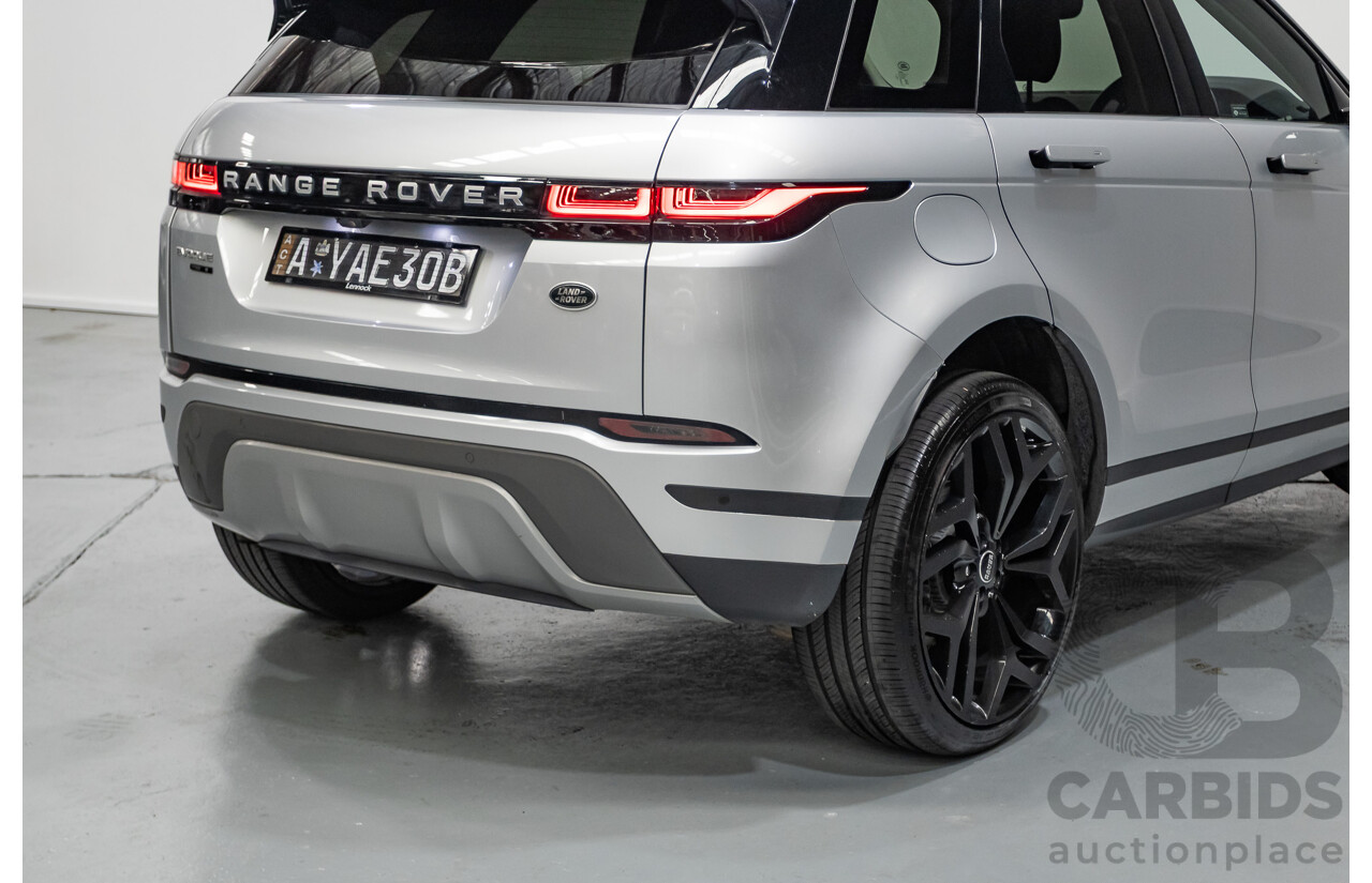 8/2019 Land Rover Range Rover Evoque D150 S (AWD) L551 MY20.25 4D Wagon Rhodium Silver Turbo Diesel 2.0L