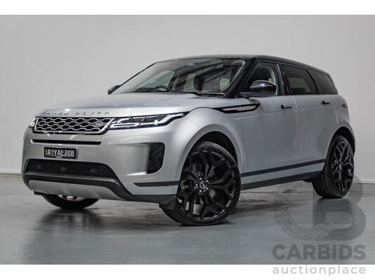 8/2019 Land Rover Range Rover Evoque D150 S (AWD) L551 MY20.25 4D Wagon Rhodium Silver Turbo Diesel 2.0L
