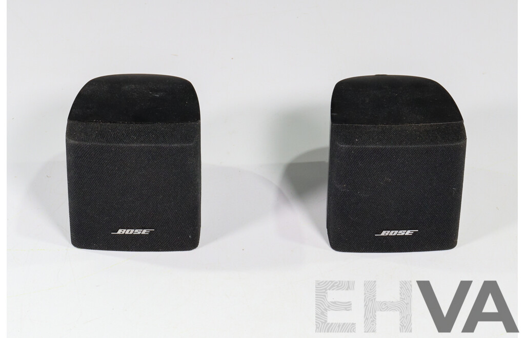 Pair of Bose Acoustimass Cube Speakers