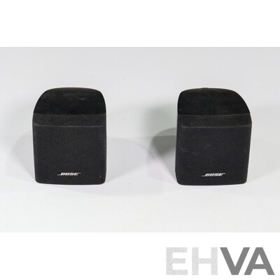 Pair of Bose Acoustimass Cube Speakers