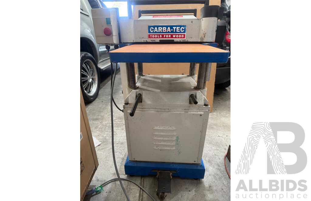 Carba-Tec Tools for Wood CTJ-381 Industrial Single Phase Thicknesser