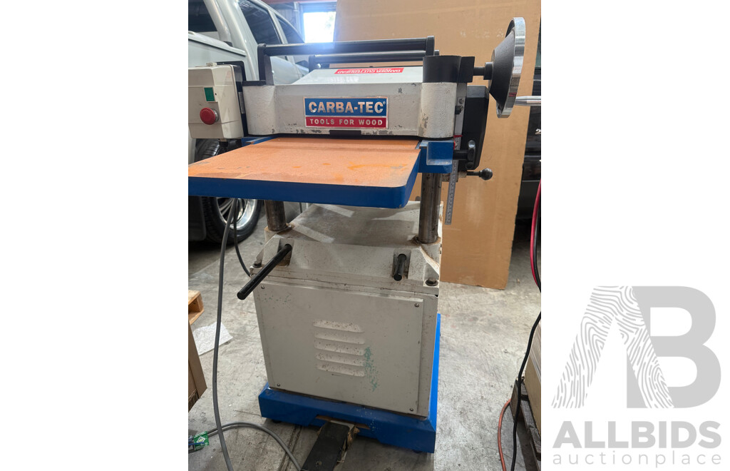 Carba-Tec Tools for Wood CTJ-381 Industrial Single Phase Thicknesser