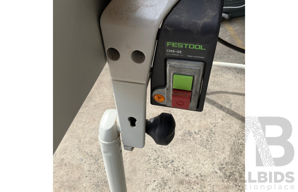 FESTOOL Work Table X3 and Accompanying Pullsaw ,Sander and Other Specialized Components and Accessories