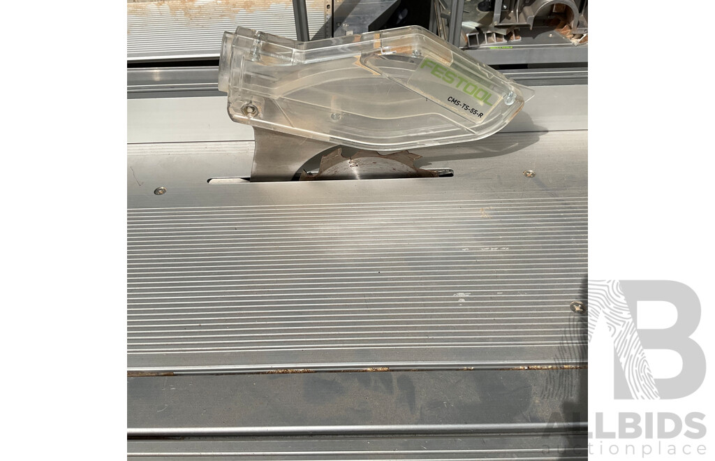 FESTOOL Work Table X3 and Accompanying Pullsaw ,Sander and Other Specialized Components and Accessories