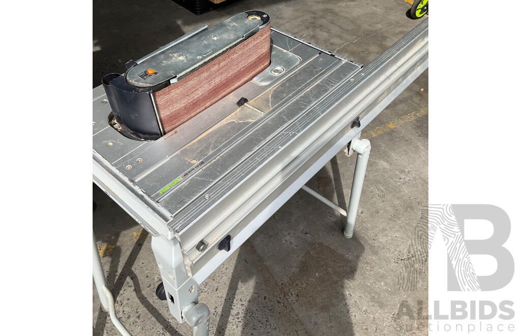 FESTOOL Work Table X3 and Accompanying Pullsaw ,Sander and Other Specialized Components and Accessories