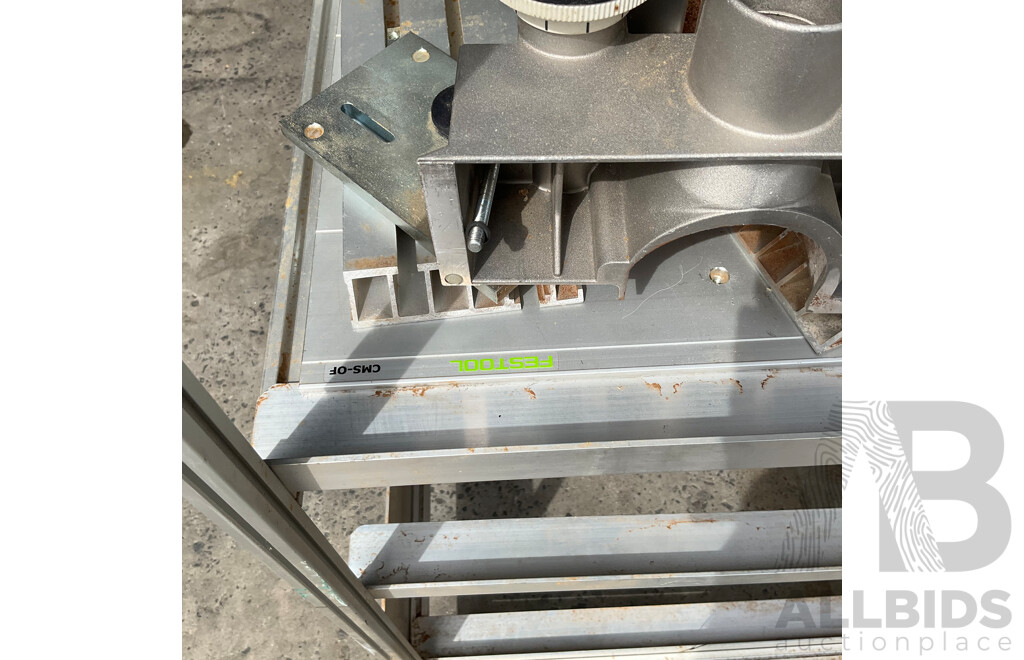 FESTOOL Work Table X3 and Accompanying Pullsaw ,Sander and Other Specialized Components and Accessories