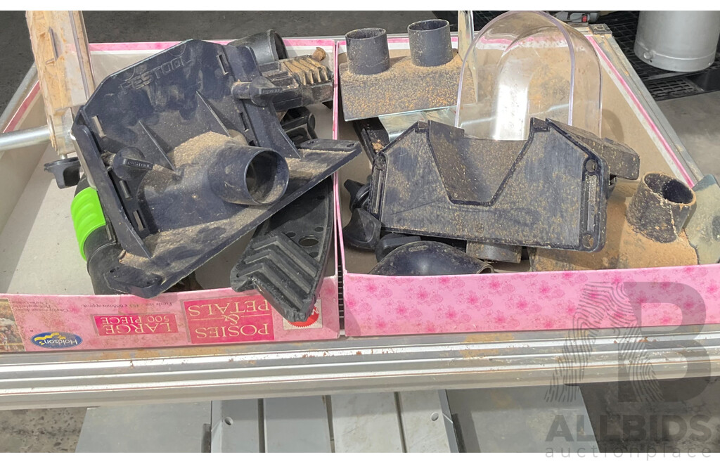 FESTOOL Work Table X3 and Accompanying Pullsaw ,Sander and Other Specialized Components and Accessories