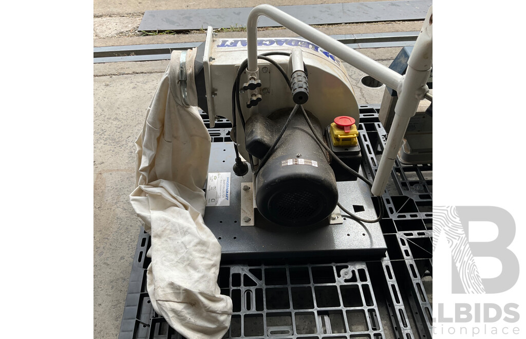 LEDACRAFT Dust Collector DC700-B & Toolex Bench Grinder HG-6B & Ryobi 16'' Scroll Saw